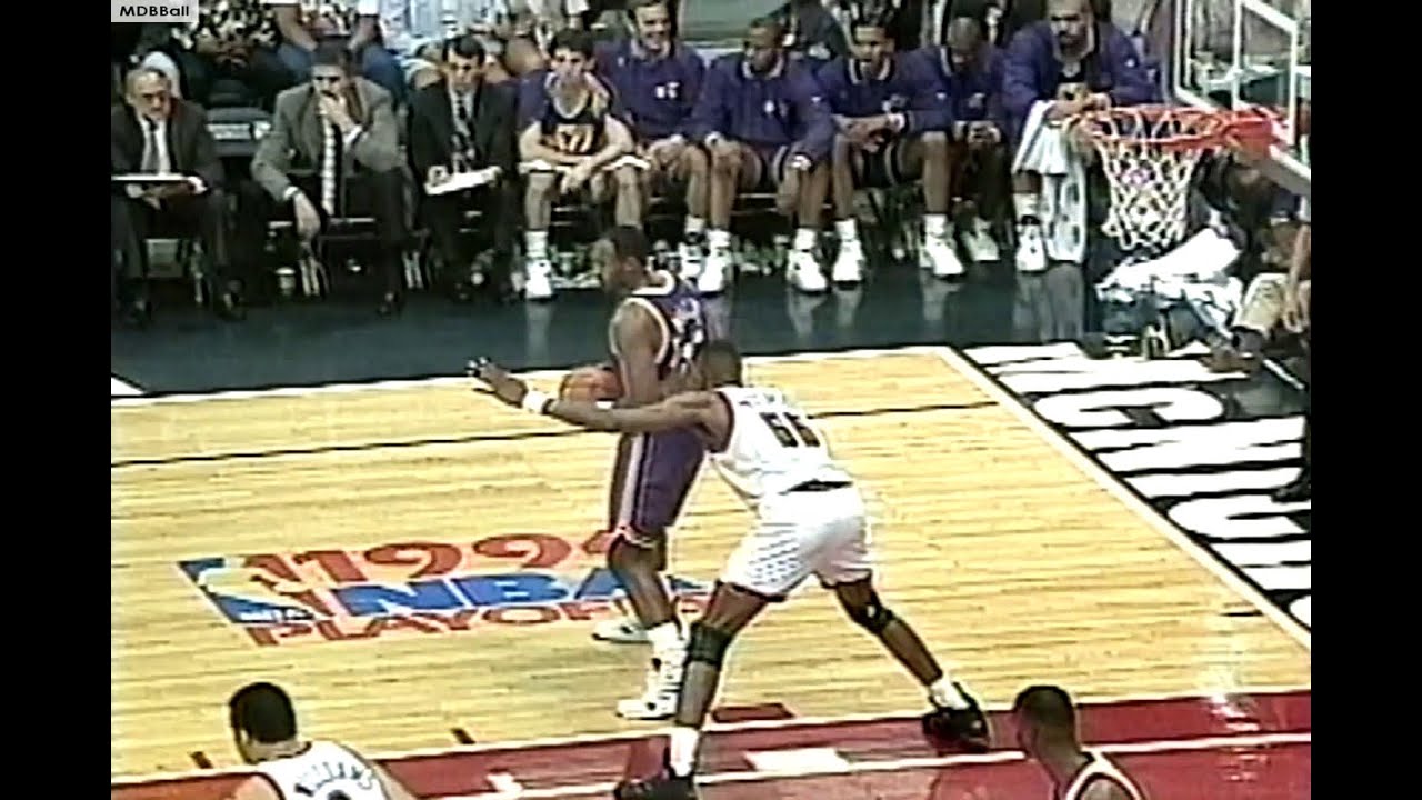 Mutombo & Malone Highlights - 1994 NBA Playoffs Game 6 π