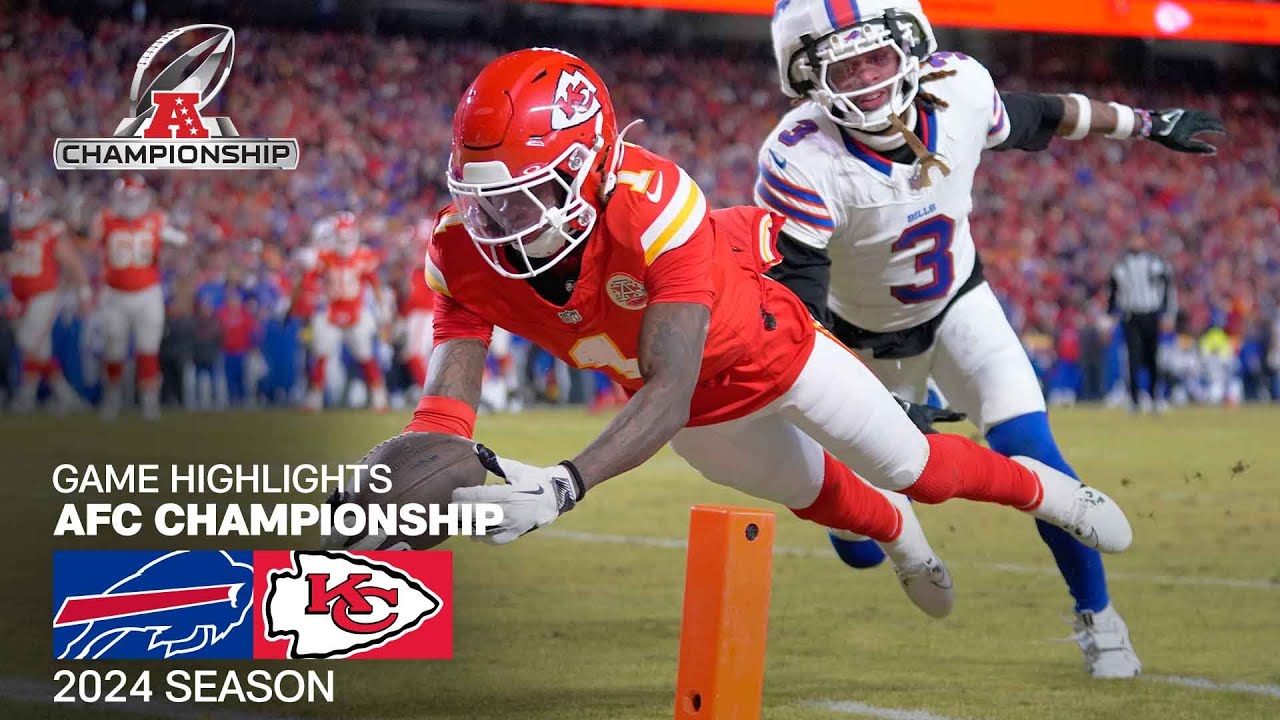 Epic AFC Championship Showdown: Bills vs Chiefs Highlights π | NFL 2024
