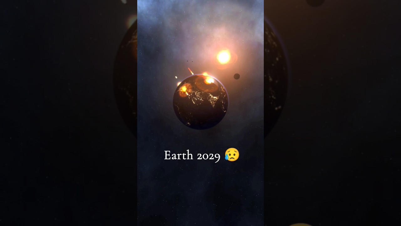 Asteroid Threat to Earth in 2029 🌍