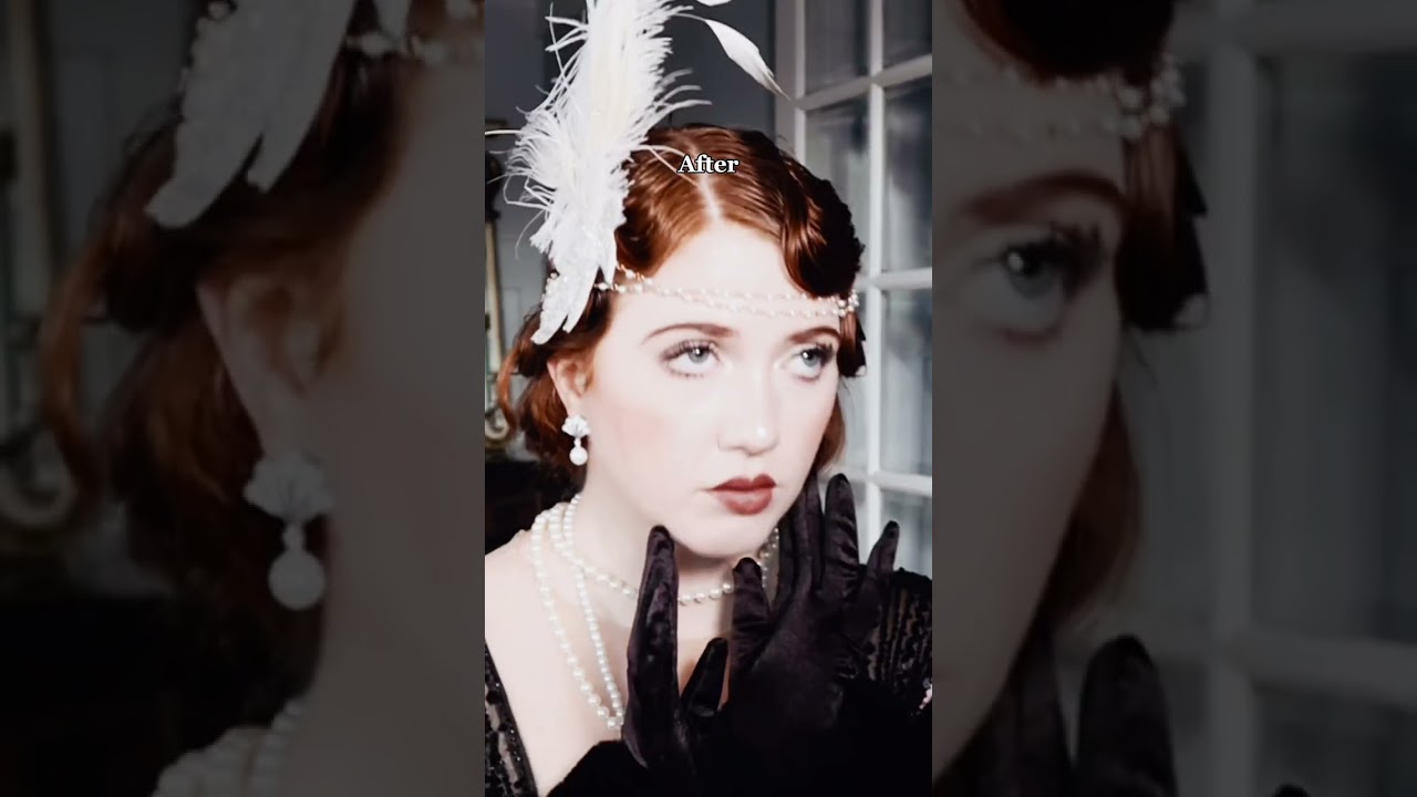 Vintage Showdown: 1900s vs. 1920s Makeup, Hair & Fashion ✨