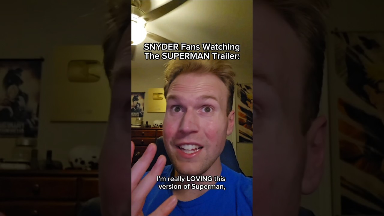 Snyder Fans React to Superman Trailer 😂