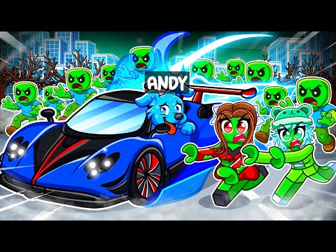 I Became A DOG Then Survived The ZOMBIE APOCALYPSE In Driving Empire! (Roblox)