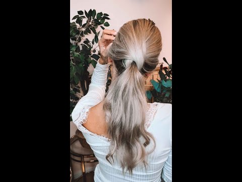 SCHNELLE & EINFACHE FRISUR für den ALLTAG ✨