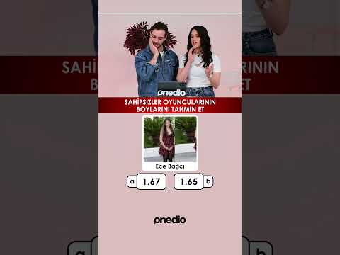 Hazal Subaşı ve Burak Berkay Akgül Yarışıyor 😂 Sahipsizler Dizisi Oyuncuları Boyları 😂 #shorts