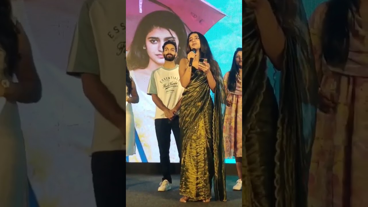 പ്രിയ വാരിയർ ആധാരികേ പാടി, ശബ്ദം കൊണ്ട് ഞെട്ടിച്ചു! 🎶