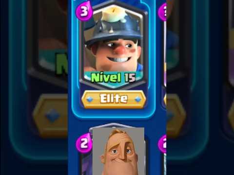 level 15 miner in arena 3 😂(NERF MINER) #clashroyale