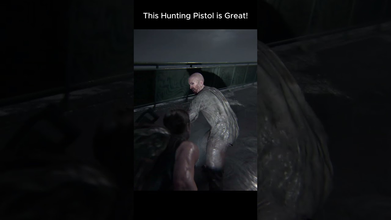 Unbelievable Hunting Pistol in The Last of Us Part II Remastered! 🔫