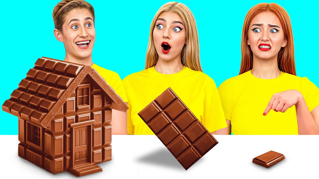 Trik Makanan Lezat & Tantangan Plat Besar, Sedang, Kecil 🍽️