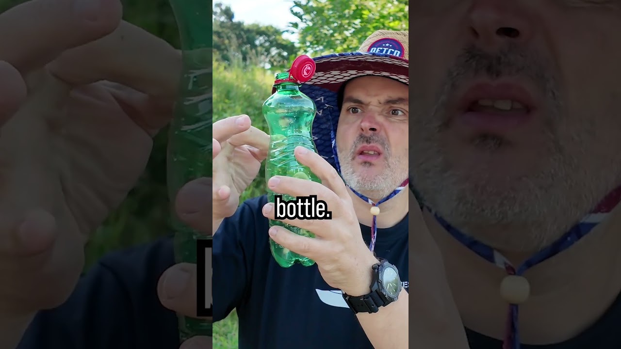 Ultimate Survival Food Hack Using a Bottle & Knife 🍲