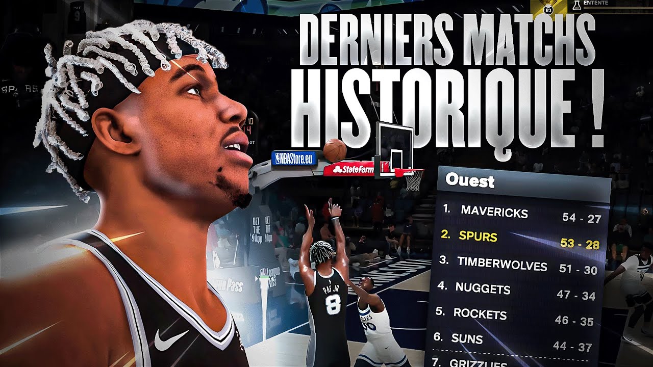 Fin de saison HISTORIQUE ! NBA2K26 Carrière RP #7