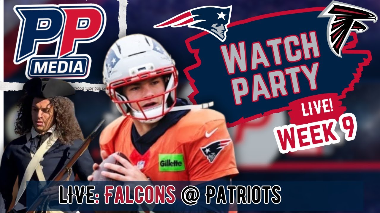 PATS PLANET LIVE: Falcons vs Patriots Watch Party 🏈