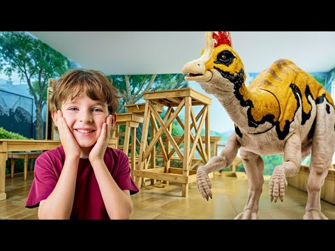 Dinosaurs for Kids | Dinosaurs Toys Become Alive On The Playground