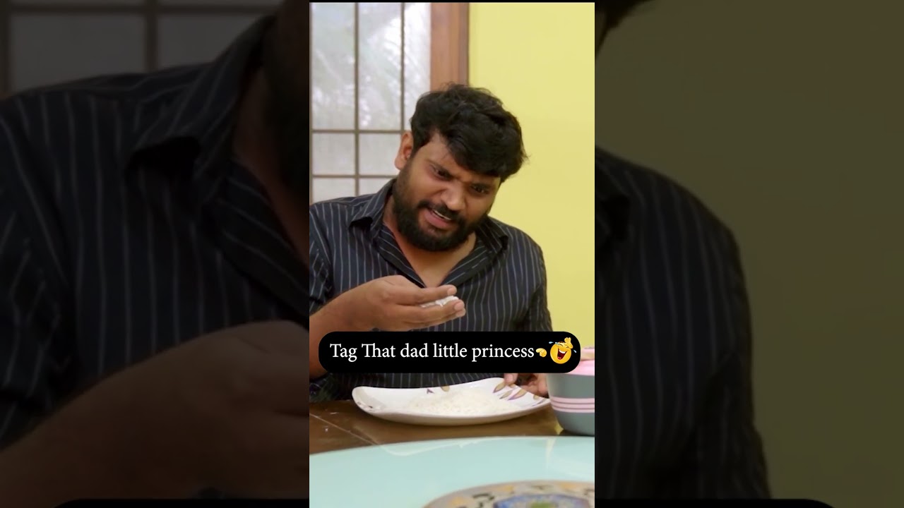 Dad & Little Princess with Mango Leaves 🌿 #ChillStories