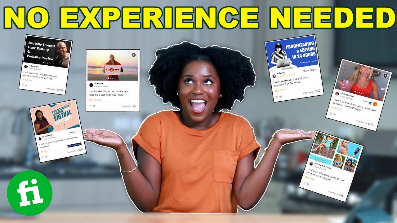 8 Simple Fiverr Gigs to Earn Money Without Skills 💸
