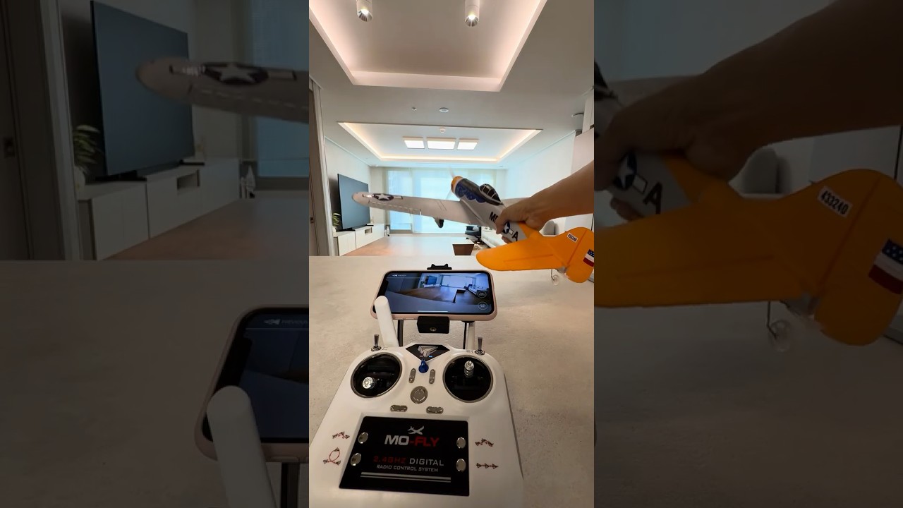 MF-A84 Warbird RC Plane ✈️ with FPV Camera, Gyro & Brushless Motor – Full Review & Purchase Link