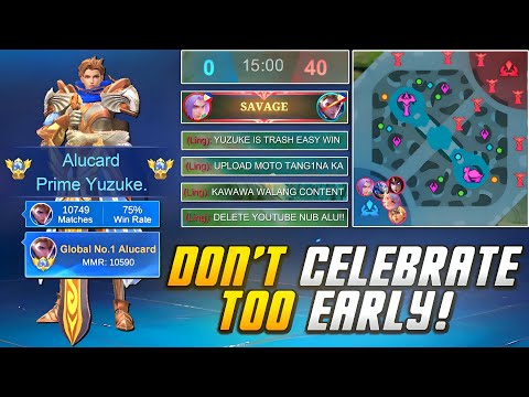 Don’t Celebrate Too Early!! Global Alu 1v5 Impossible Epic Comeback Clutch!🔥(trashtalker destroyed)