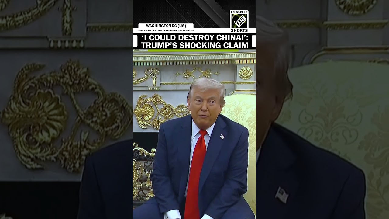 Trump Warns He Could Destroy China with 'Incredible Cards' ๐บ๐ธ
