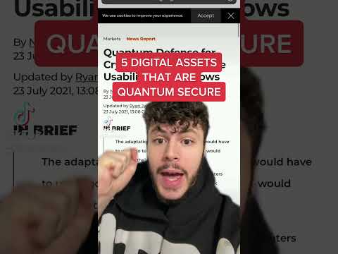 5 QUANTUM SECURE CRYPTOCURRENCIES