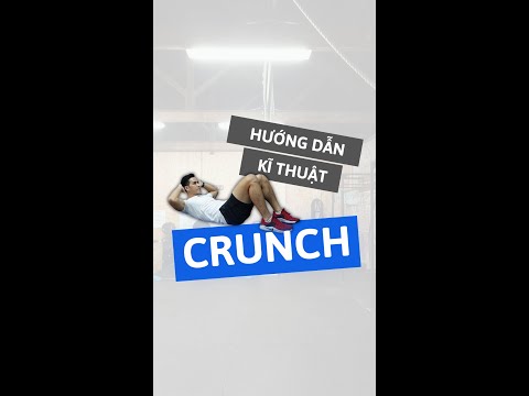 Gập bụng đúng cách (không đau lưng, đau cổ) #shorts