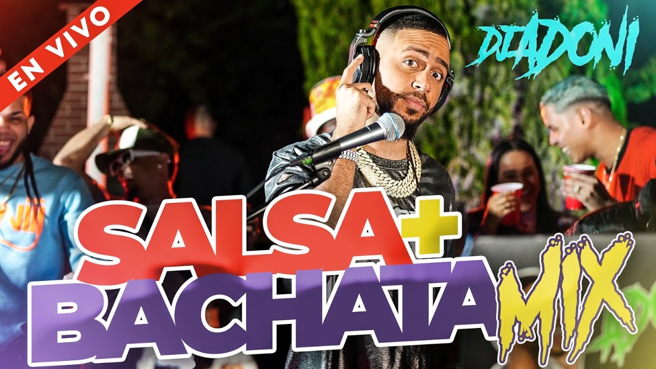 SALSA Y BACHATA MIX 🥃 PARA BEBER / MEZCLADA POR DJ ADONI 🎤 SALSA MIX - BACHATA MIX