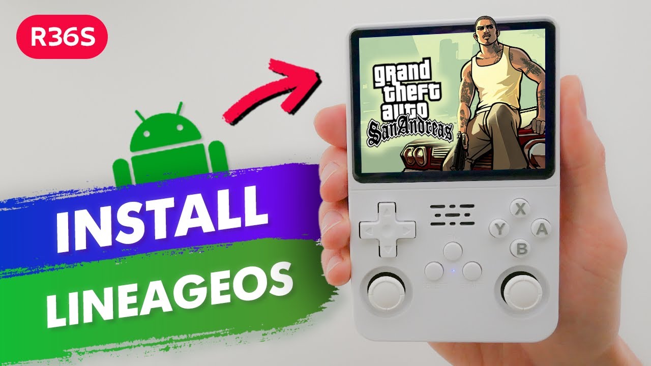 Install GTA San Andreas on R36S Console with LineageOS
