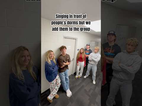 How’s our singing? #choir #college #pranks