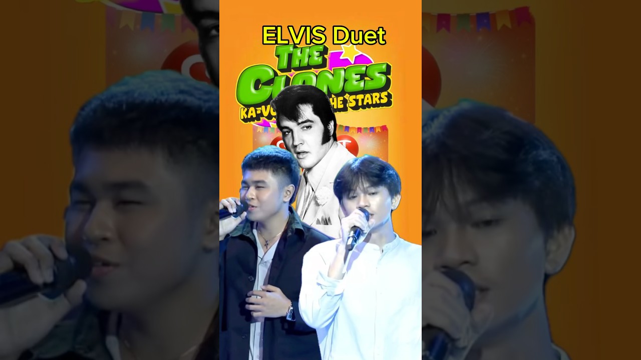 It’s a tie? 😱 Elvis song duet, The Clones Ka voice #dabarkads #music