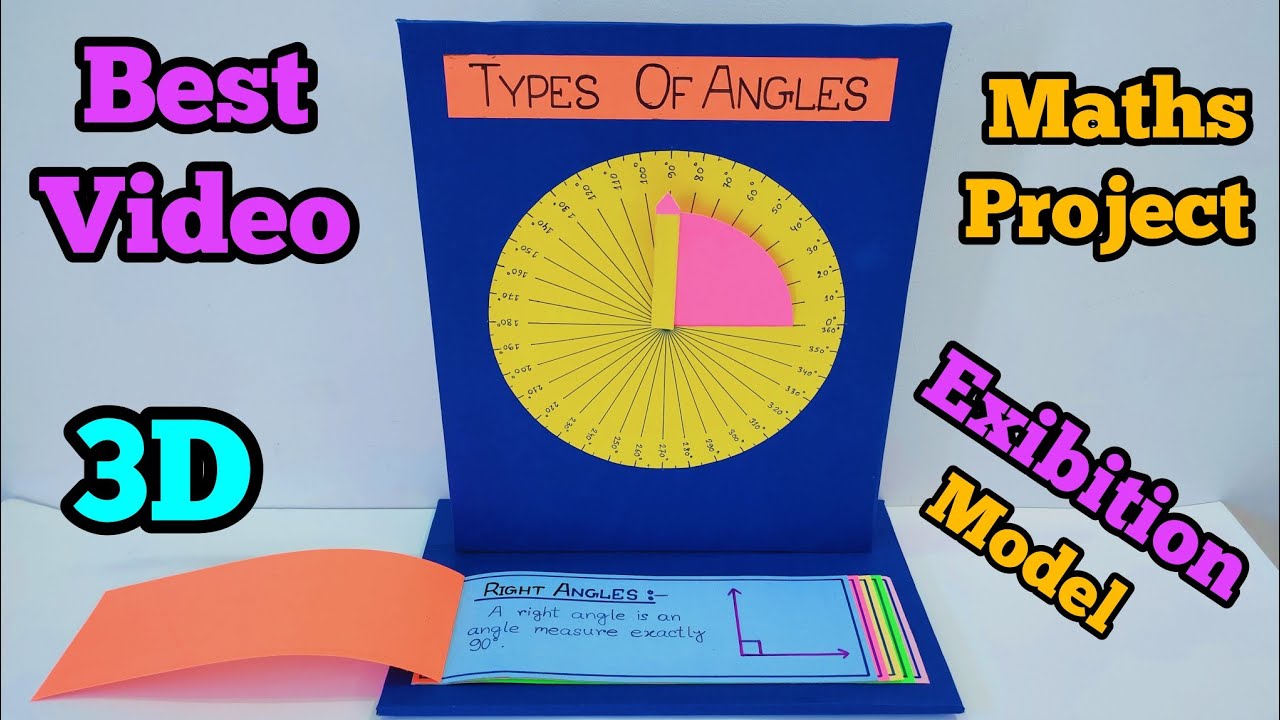 Exciting Maths Working Models & Types of Angles for Projects & Exhibitions ๐