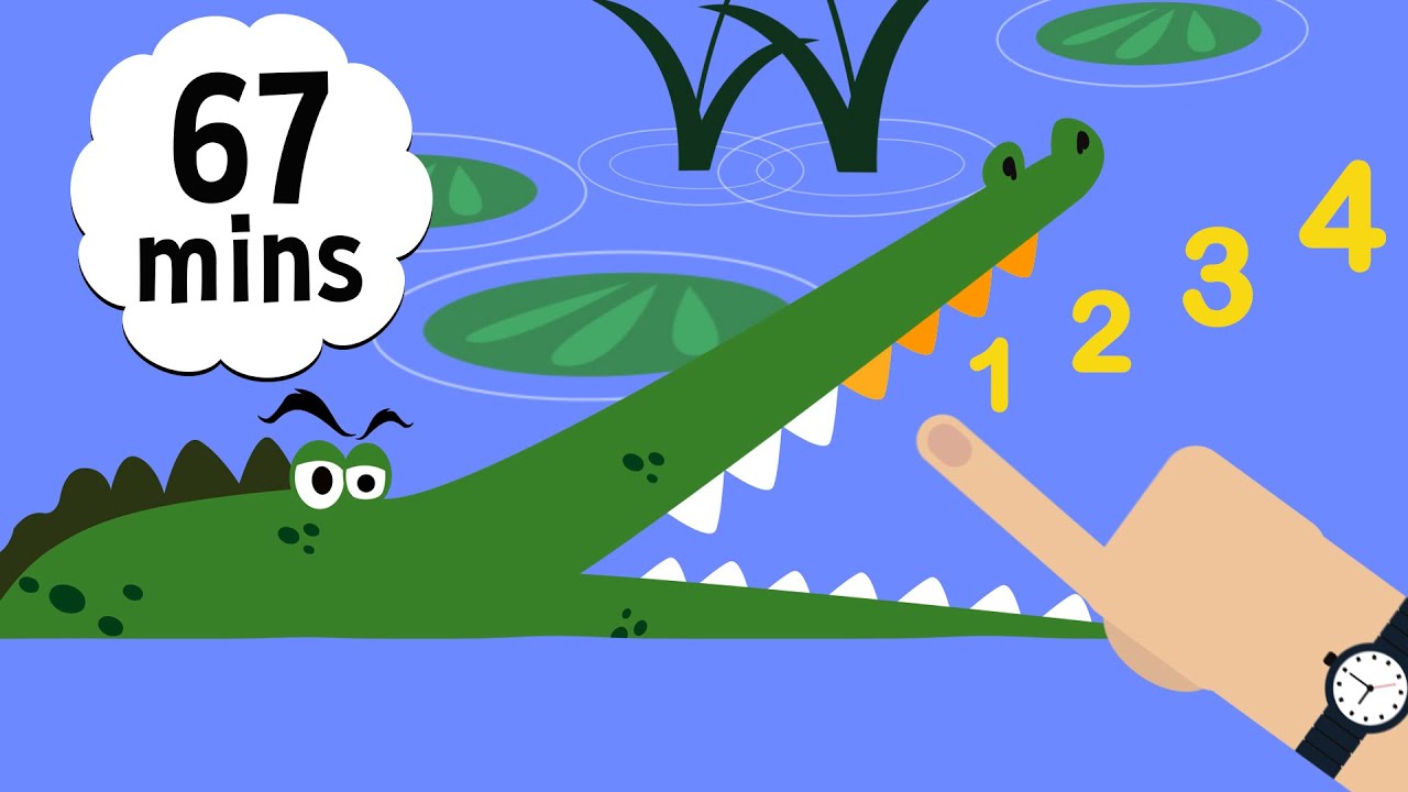 Ultimate 60-Minute Toddler Learning Fun 🎉 | Count, Colors, Shapes & More