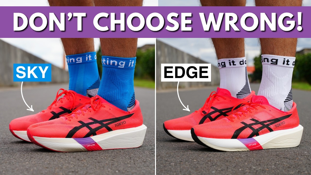 Asics Metaspeed Tokyo Edge vs Sky Comparison 🏃♂️