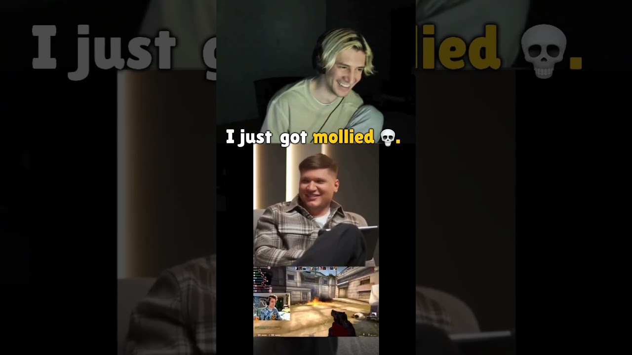 xQc reacts to S1mple rating his best CSGO clips 💀