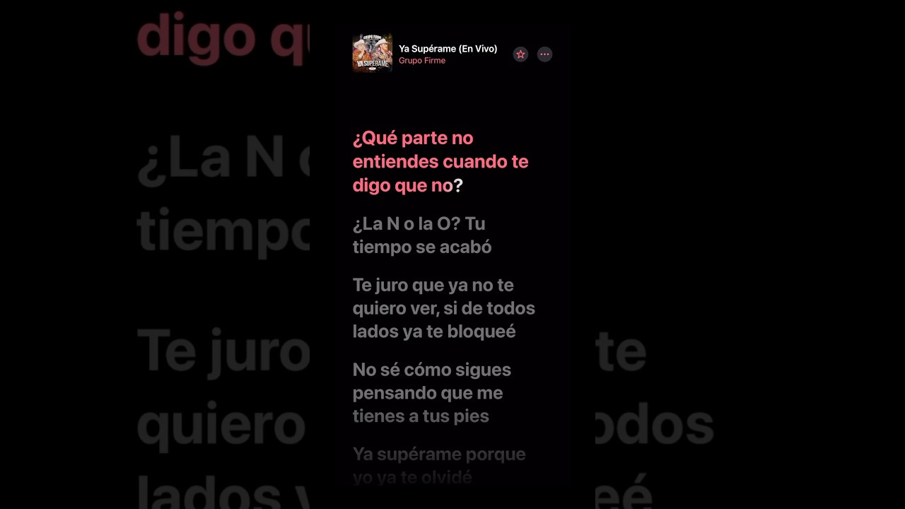 Ya Supérame en Vivo - Grupo Firme 🎶