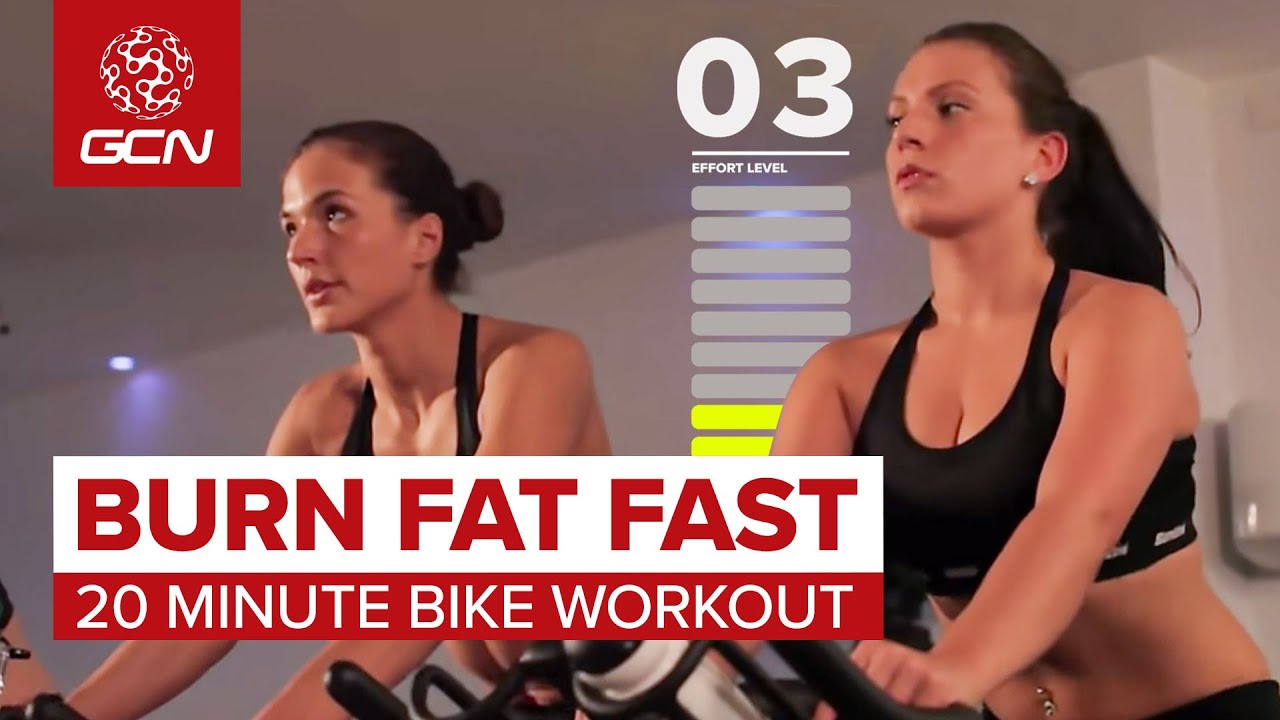 Burn Fat Fast: 20-Minute Indoor Bike Workout 🚴‍♂️