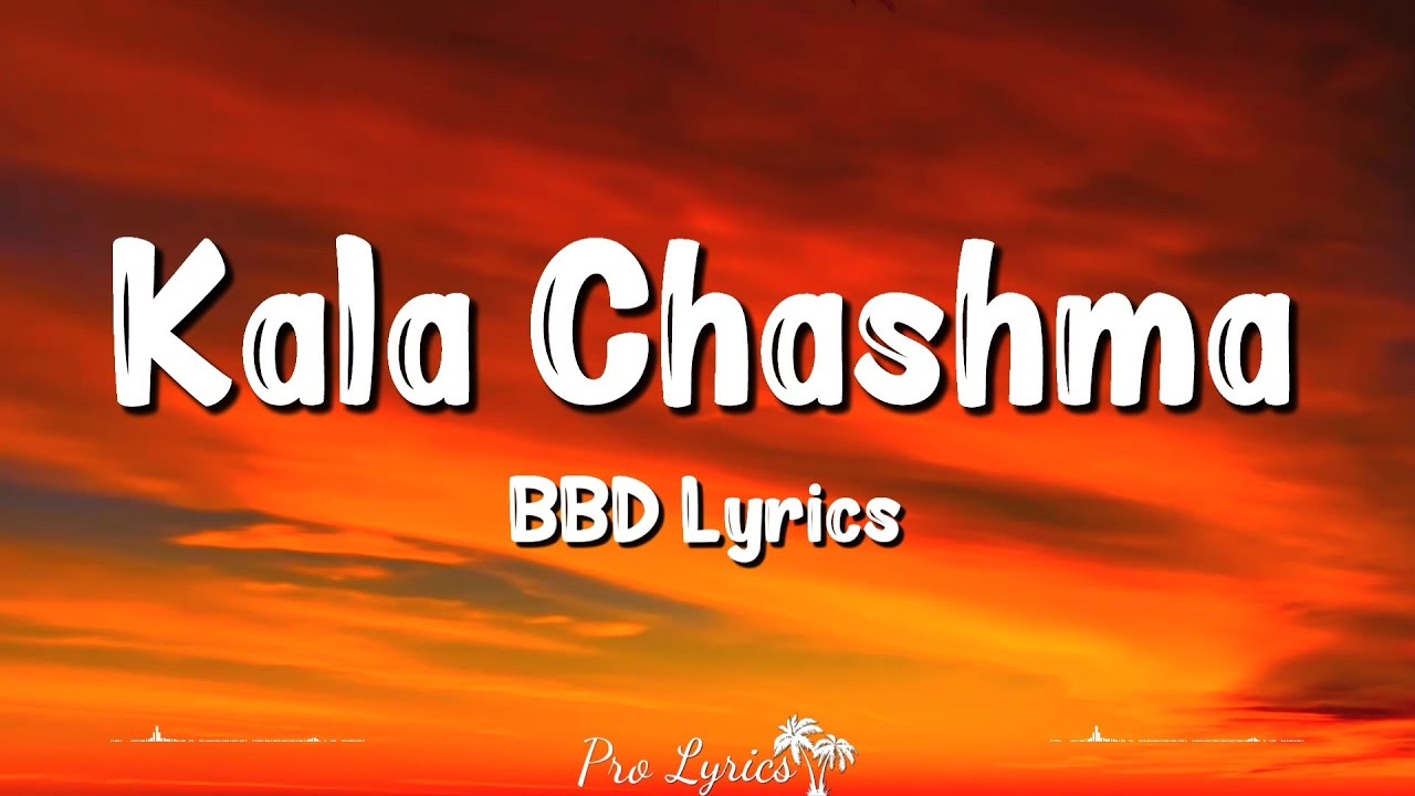 Kala Chashma Lyrics from Baar Baar Dekho 🎶 | Featuring Sidharth Malhotra & Katrina Kaif