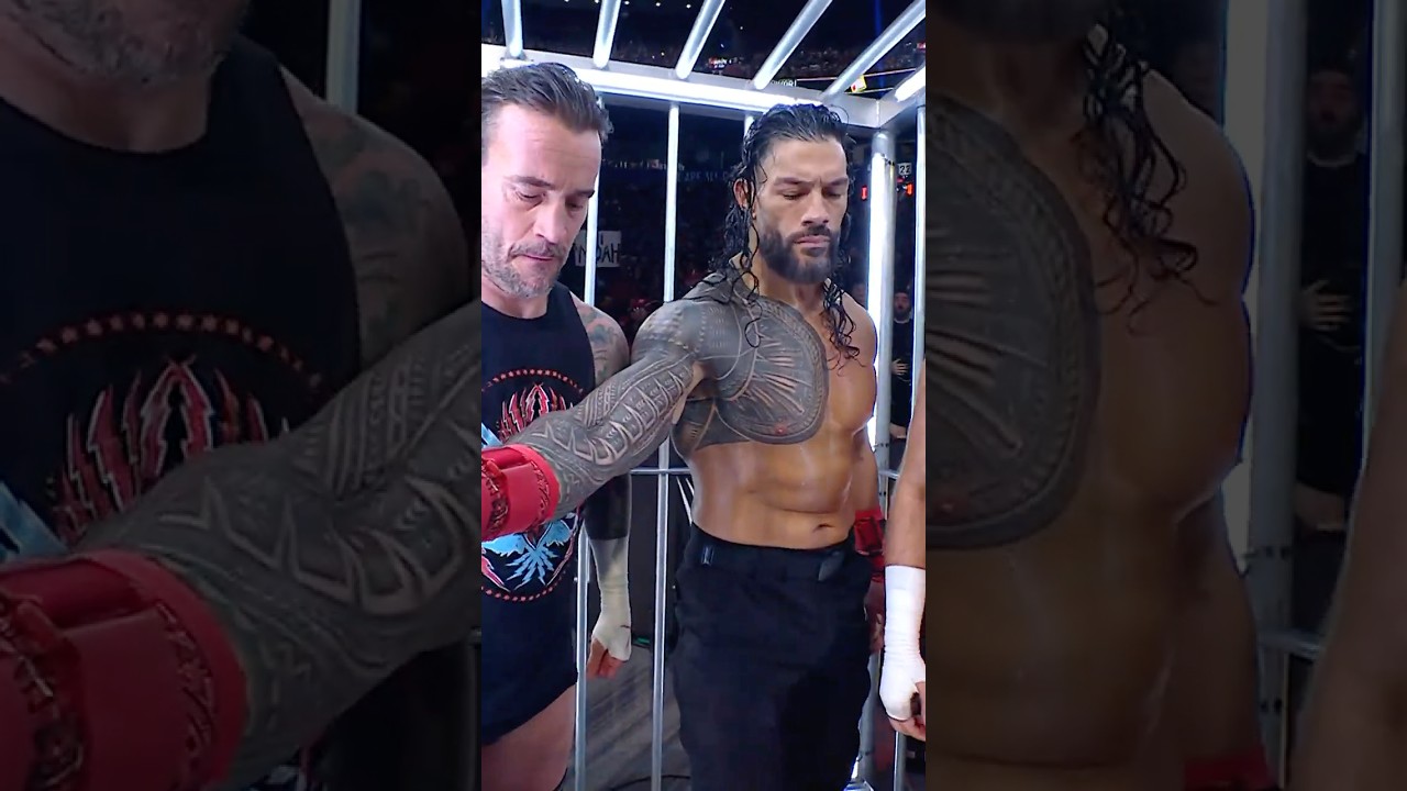 Roman Reigns Confronts CM Punk at Survivor Series