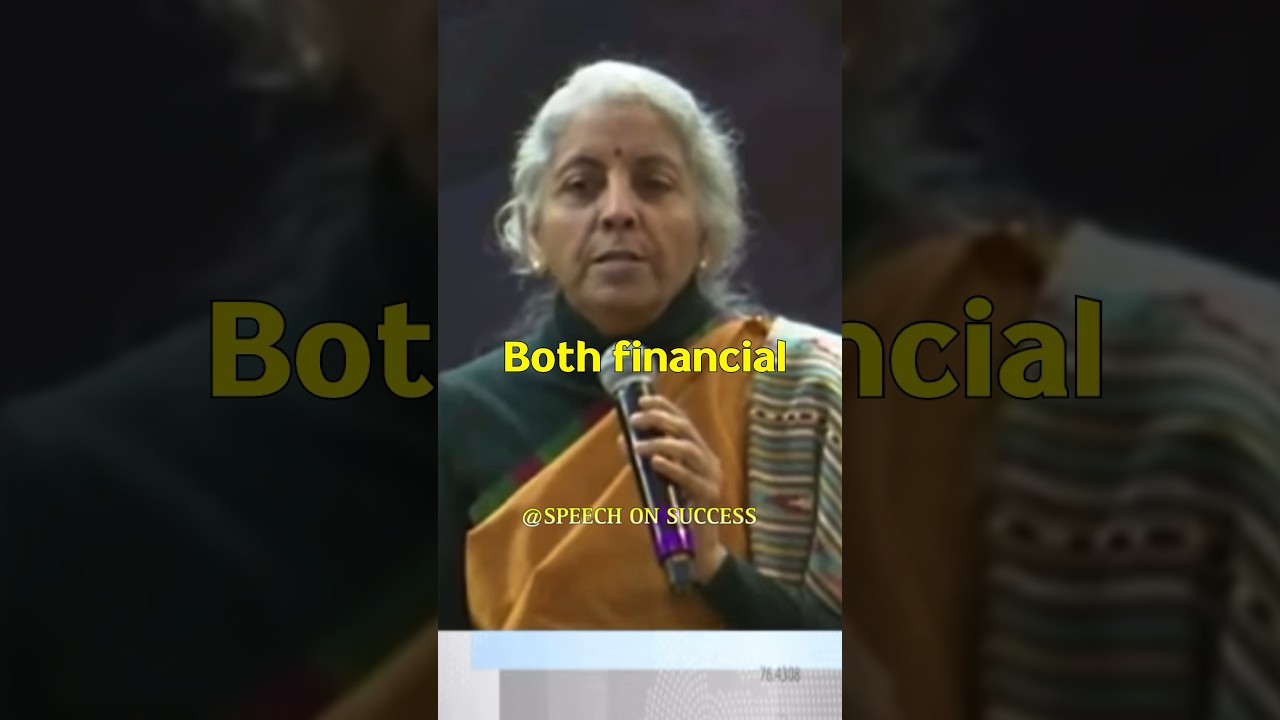 Key Skills for Aspiring Entrepreneurs | Nirmala Sitharaman β¨