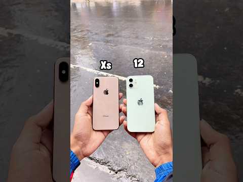 iPhone Xs Vs iPhone 12 || Camera Zoom Test! #shorts