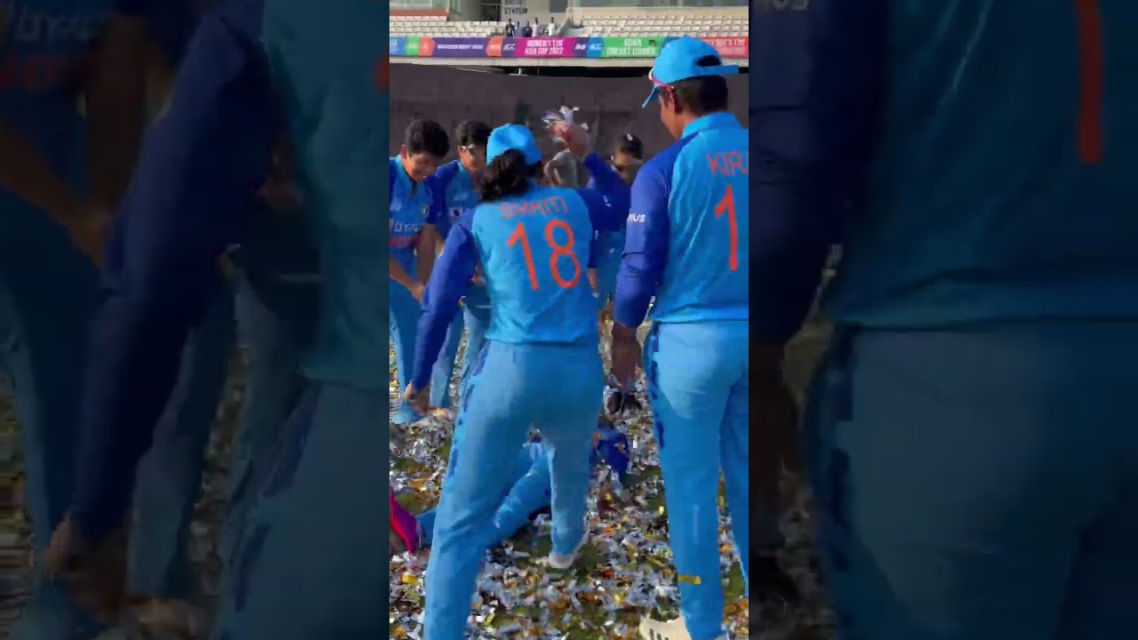 Women’s Asia Cup: Jemimah Rodrigues & Smriti Mandhana Celebrate in Style 🏆
