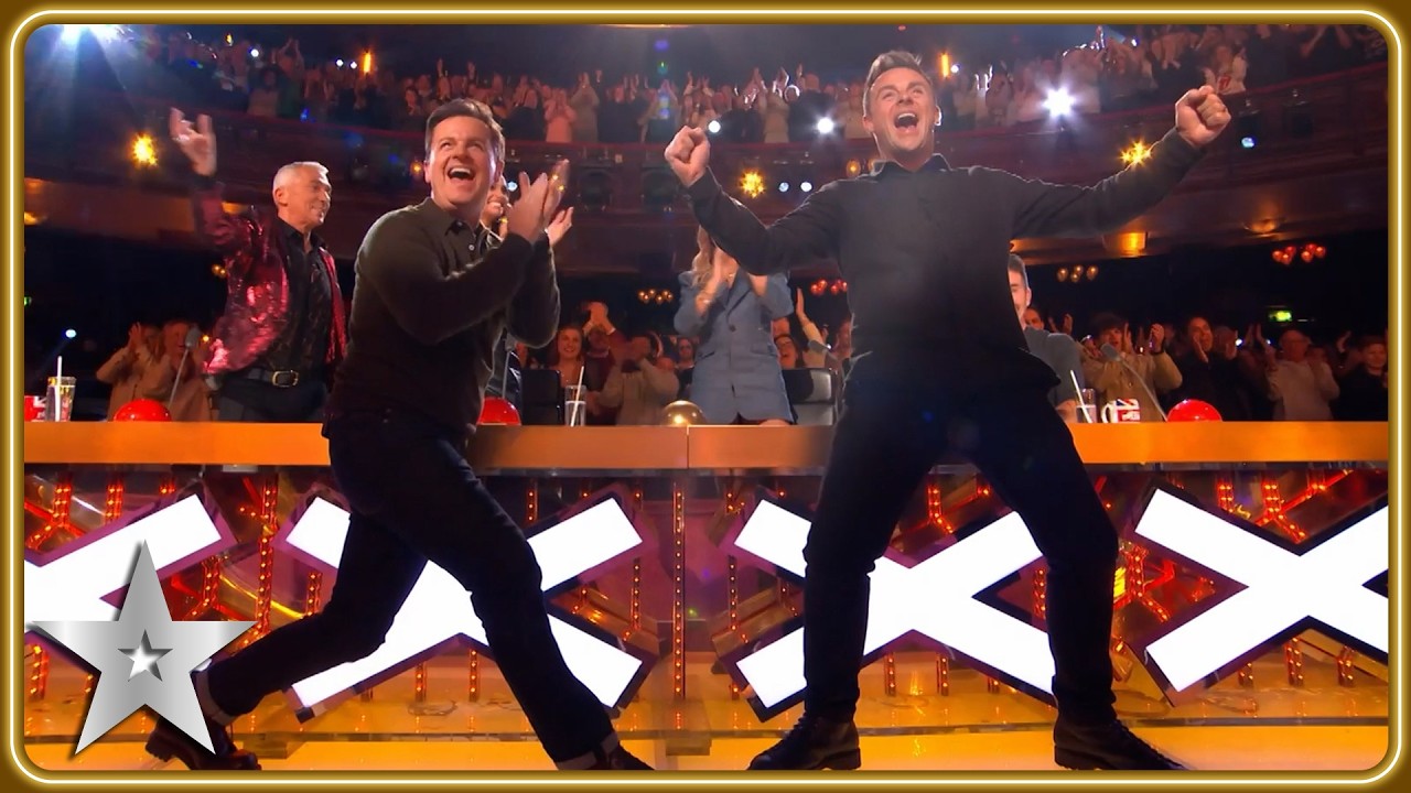 Ant & Dec's Iconic Golden Buzzers on Britain's Got Talent π