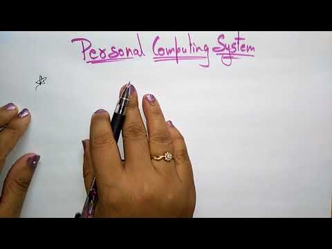Personal Computing system | OS | Lec-09 | Bhanu Priya