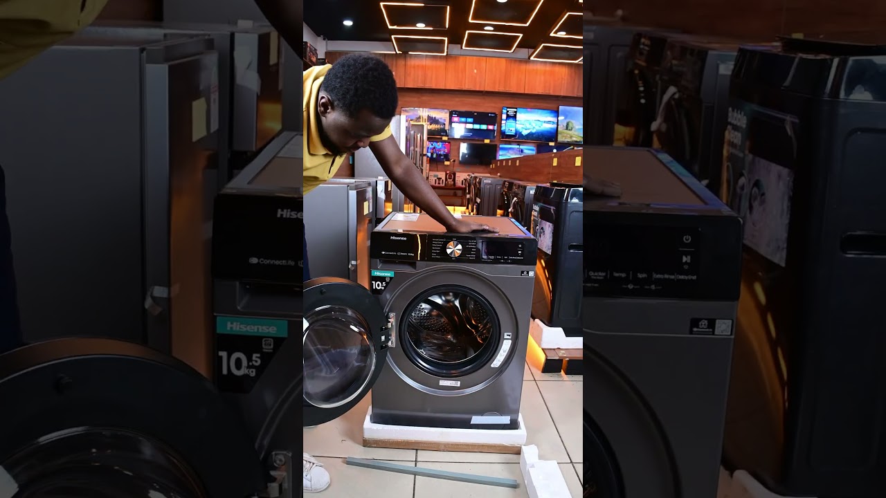 Hisense 10.5kg Front Load Washer & Spin 🧺