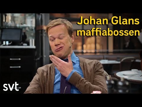Johan Glans som maffiaboss | Luuk & Hallberg