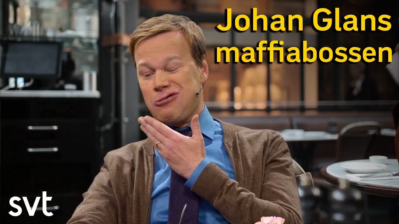 Johan Glans som Maffiaboss 🍝 | Luuk & Hallberg på SVT Play