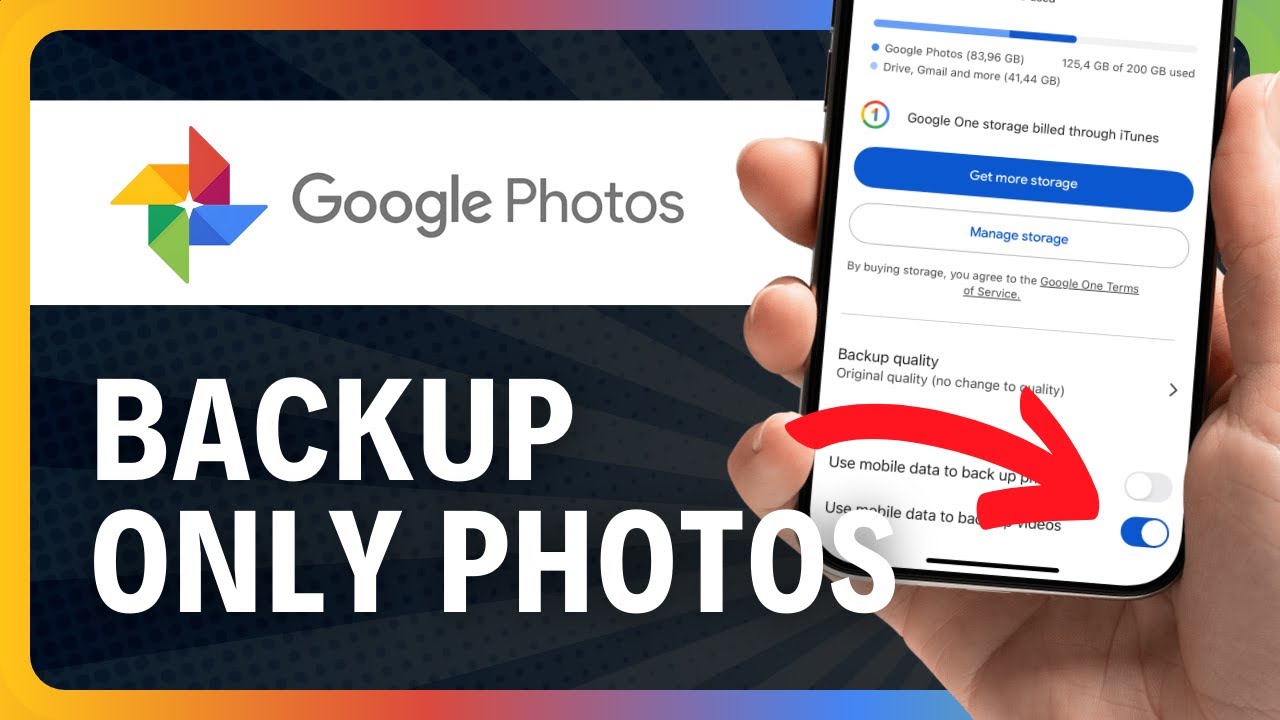 Backup Only Photos on Google Photos 📸