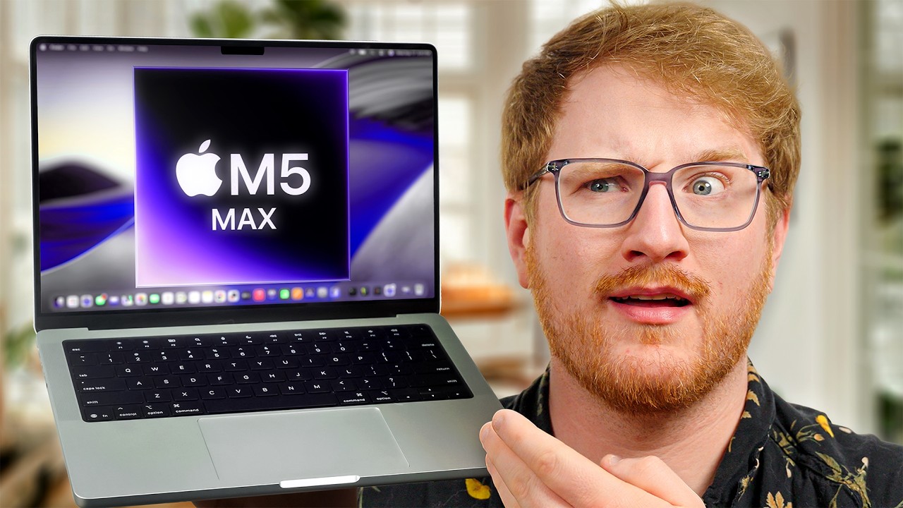 This is literally unfair - MacBook Pro M5 Max