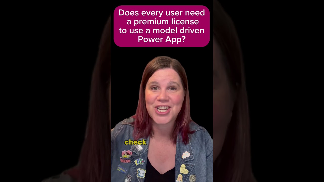 Power Apps Model-Driven Apps - Does every user need a Premium License? #powerapps #dataverse