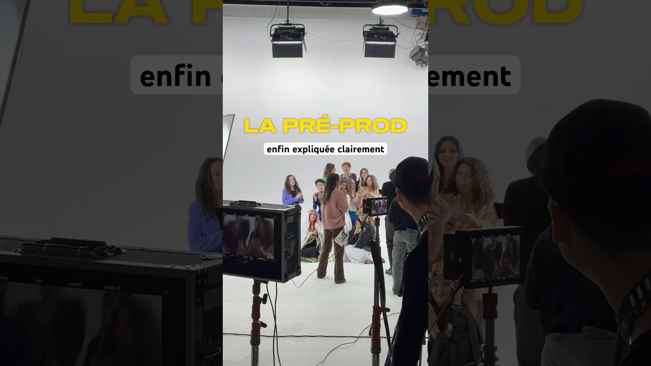 Qu'est-ce que la pré-production d’un tournage ?