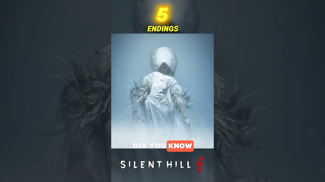 Silent Hill f: All 5 Endings in 1 Minute 🎮