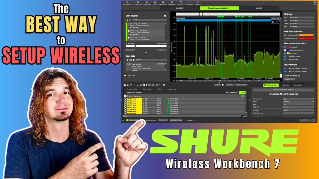 Shure Wireless Workbench 7 Beginner's Guide πΆ