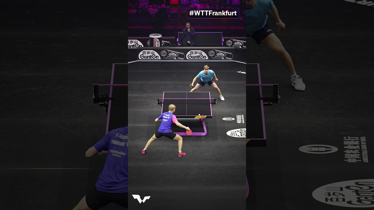 Watch the Stunning Skills of World No.4 in Table Tennis! 🌟 #WTTFrankfurt